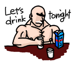 Macho man of mind sticker #6896608