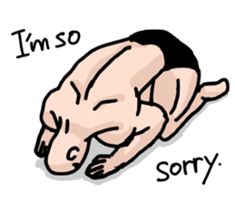 Macho man of mind sticker #6896613