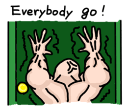 Macho man of mind sticker #6896625