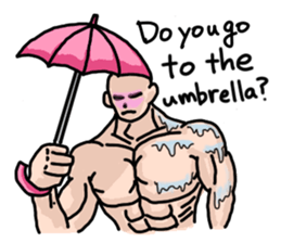 Macho man of mind sticker #6896627