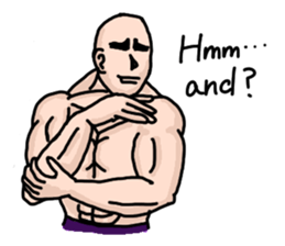 Macho man of mind sticker #6896630