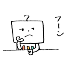 Kind robot sticker #6896737