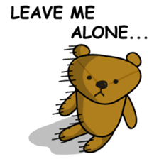 A girl with a red ribbon 2 'English' sticker #6896815