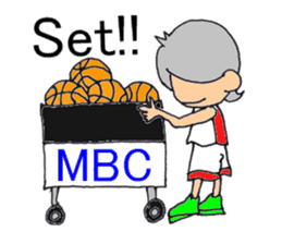 Kids basket ball MBC 01 sticker #6896955