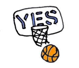 Kids basket ball MBC 01 sticker #6896960