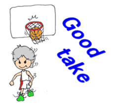 Kids basket ball MBC 01 sticker #6896979