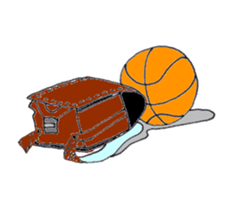 Kids basket ball MBC 01 sticker #6896987