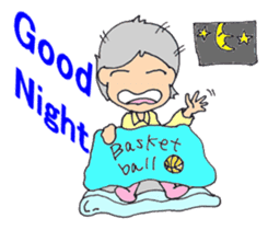 Kids basket ball MBC 01 sticker #6896988