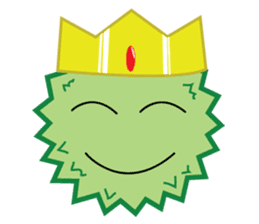 Raja durian sticker #6897152