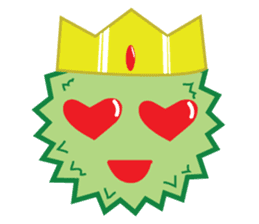Raja durian sticker #6897154