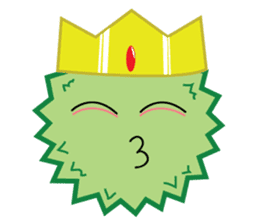 Raja durian sticker #6897158