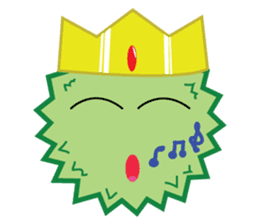 Raja durian sticker #6897163