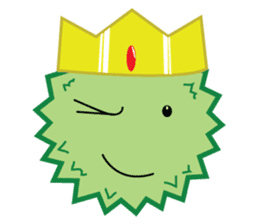 Raja durian sticker #6897164