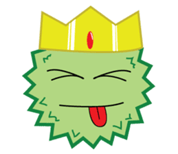 Raja durian sticker #6897171
