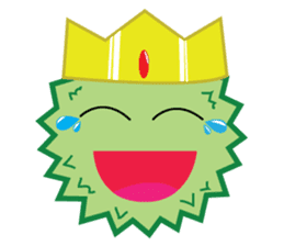 Raja durian sticker #6897178