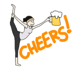 YOGA154cm sticker #6897555