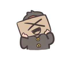 The shy boy sticker #6897602