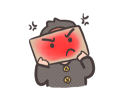 The shy boy sticker #6897607