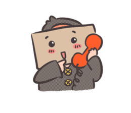 The shy boy sticker #6897619