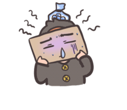 The shy boy sticker #6897623