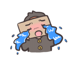 The shy boy sticker #6897625