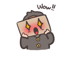 The shy boy sticker #6897627