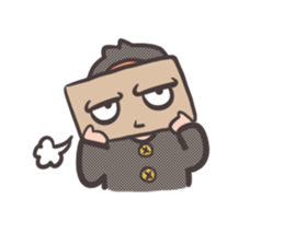 The shy boy sticker #6897631