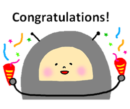 Positive pill bug(English) sticker #6897799