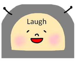 Positive pill bug(English) sticker #6897828