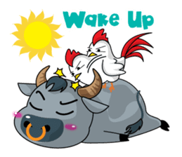 Once in a busy day by Kanomko sticker #6897833