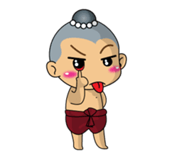 Once in a busy day by Kanomko sticker #6897835