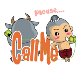 Once in a busy day by Kanomko sticker #6897838