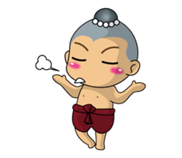 Once in a busy day by Kanomko sticker #6897843