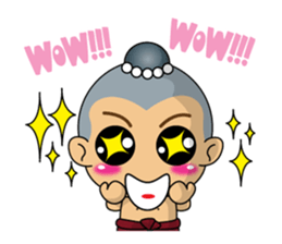 Once in a busy day by Kanomko sticker #6897844