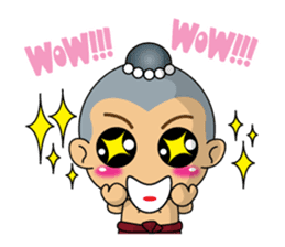 Once in a busy day by Kanomko sticker #6897844