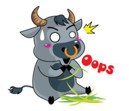 Once in a busy day by Kanomko sticker #6897845