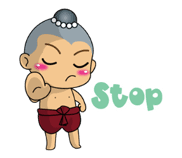 Once in a busy day by Kanomko sticker #6897856