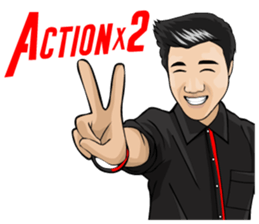 Action X2 sticker #6897998
