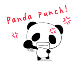 Panda and best friends(ENG) sticker #6898036