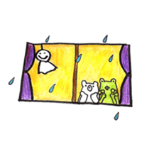 Frog and Bear sticker #6898159