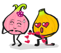 Onion Love sticker #6898320