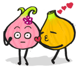 Onion Love sticker #6898328