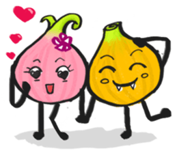 Onion Love sticker #6898341