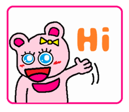 Cute Japanese zoo 2 English ver. sticker #6899153