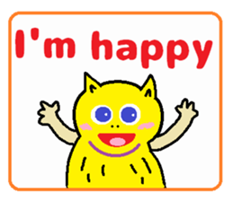 Cute Japanese zoo 2 English ver. sticker #6899158