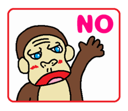 Cute Japanese zoo 2 English ver. sticker #6899181