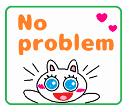 Cute Japanese zoo 2 English ver. sticker #6899184