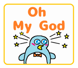 Cute Japanese zoo 2 English ver. sticker #6899186