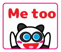 Cute Japanese zoo 2 English ver. sticker #6899187