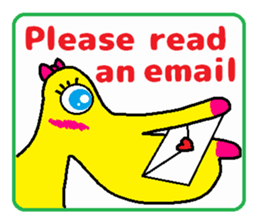 Cute Japanese zoo 2 English ver. sticker #6899188